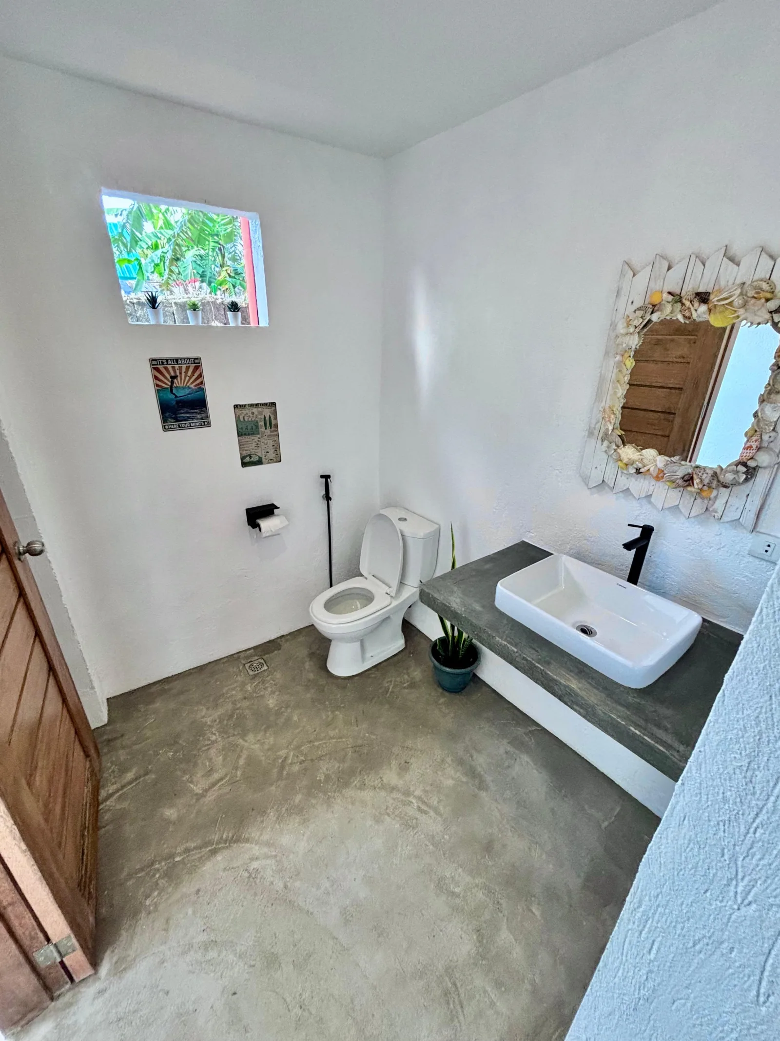 Shared bathroom